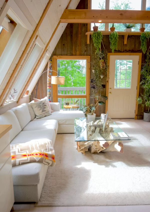 Minimalist chic coffee table