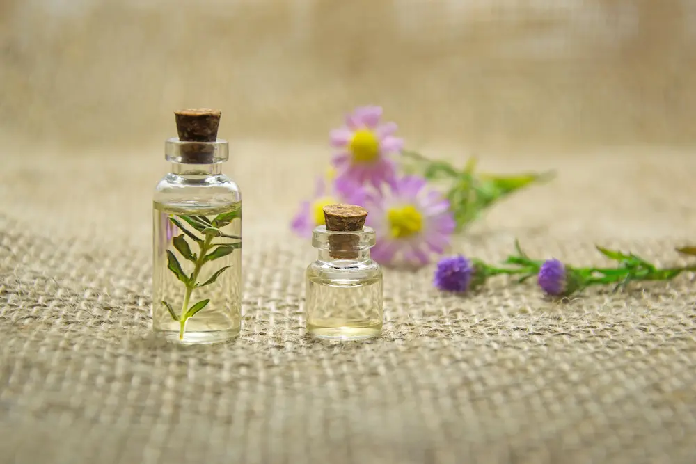 Essential oil with lavender