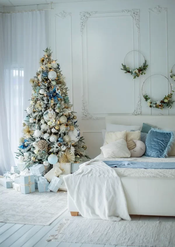 beachy themed christmas tree