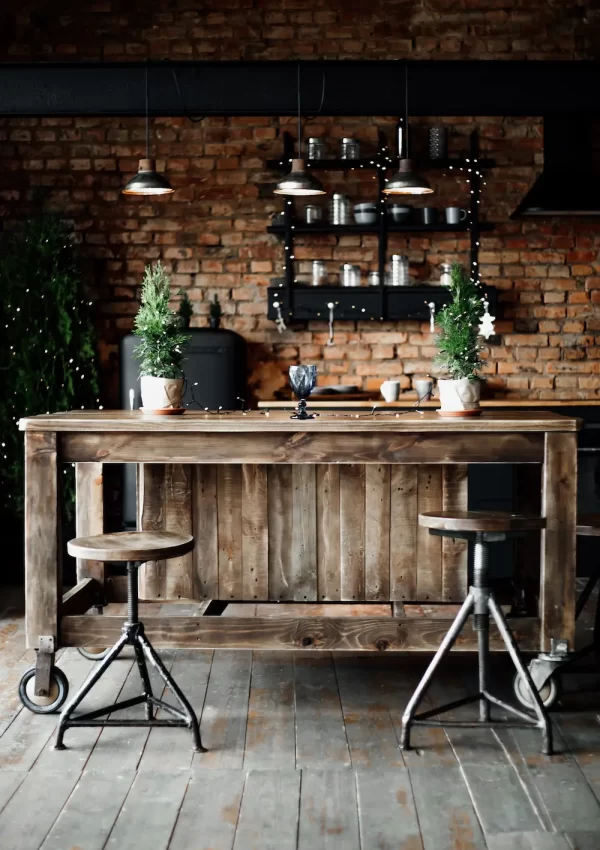 Christmas kitchen decor