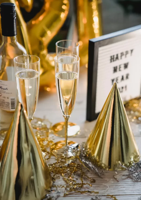 New Year's Eve party decorations