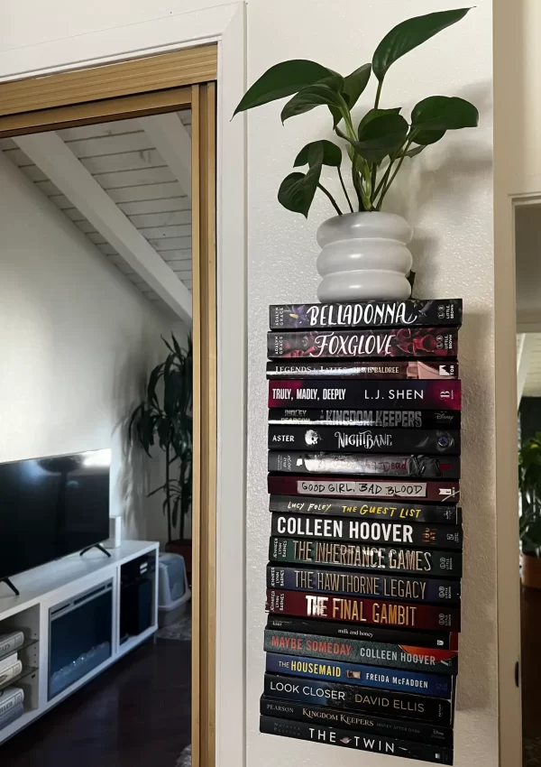 How to install floating bookshelves